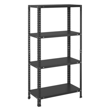 Лёгкий стеллаж ES 115KD/60x30/4 Black