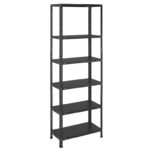 Лёгкий стеллаж ES 170KD/60x30/6 Black