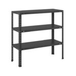 Лёгкий стеллаж ES 75KD/75x30/3 Black